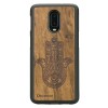 mini: Drewniane Etui One Plus 6T / 7 HAMSA IMBUIA (1)