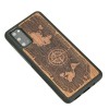 mini: Samsung Galaxy S20 Compass Merbau Wood Case (2)