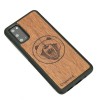 mini: Drewniane Etui na Samsung Galaxy S20 NIEDŹWIEDŹ MERBAU (2)