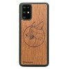 mini: Drewniane Etui na Samsung Galaxy S20+ LIS MERBAU (1)