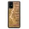 mini: Samsung Galaxy S20 Plus Mountains Imbuia Wood Case (1)