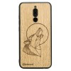 mini: Drewniane Etui Xiaomi Redmi 8 WILK DĄB (1)