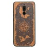 mini: Drewniane Etui Xiaomi Redmi 8 RÓŻA WIATRÓW MERBAU (1)