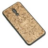 mini: Xiaomi Redmi 8 Aztec Calendar Anigre Wood Case (2)