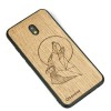 mini: Drewniane Etui Xiaomi Redmi 8A WILK DĄB (2)