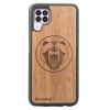 mini: Huawei P40 Lite Bear Merbau Wood Case (1)