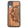 mini: Drewniane Etui Huawei P40 Lite MANDALA JABŁOŃ (1)