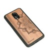 mini: Drewniane Etui One Plus 6T / 7 MANDALA JABŁOŃ (2)