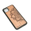 mini: Drewniane Etui Google Pixel 4 MANDALA JABŁOŃ (2)