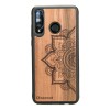 mini: Huawei P30 Lite Mandala Apple Tree Wood Case (1)