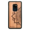 mini: Drewniane Etui Huawei Mate 20 MANDALA JABŁOŃ (1)
