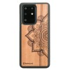 mini: Drewniane Etui na Samsung Galaxy S20 Ultra MANDALA JABŁOŃ (1)