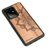 mini: Drewniane Etui na Samsung Galaxy S20 Ultra MANDALA JABŁOŃ (2)