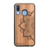 mini: Drewniane Etui na Samsung Galaxy A40 MANDALA JABŁOŃ (1)