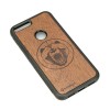 mini: Google Pixel XL Bear Merbau Wood Case (2)