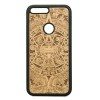 mini: Google Pixel XL Aztec Calendar Anigre Wood Case (1)