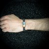 mini: Bracelet Bewood Unique 4 Elements - Air Cotton Black (2)