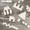 mini: Drewniane klocki Bewood - Naturalne 100 szt. (2)