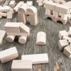mini: Drewniane klocki Bewood - Naturalne 100 szt. (3)