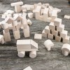 mini: Drewniane klocki Bewood - Naturalne 100 szt. (4)