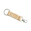 mini: Leather Keychain - Pro - Genuine Leather - Natural (1)