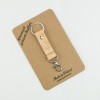 mini: Leather Keychain - Pro - Genuine Leather - Natural (4)