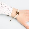mini: Drewniana Bransoletka Lady Motyl Aniegre Pleciona (4)