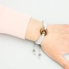 mini: Wooden Bracelet Lady Day and Night Anigre Cotton (3)