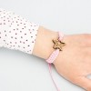 mini: Wooden Bracelet Lady Star Anigre Cotton (2)