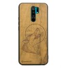 mini: Drewniane Etui Xiaomi Redmi 9 WILK IMBUIA (1)