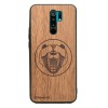 mini: Drewniane Etui Xiaomi Redmi 9 NIEDŹWIEDŹ MERBAU (1)