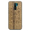 mini: Xiaomi Redmi 9 Aztec Calendar Frake Wood Case (1)