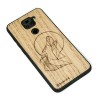 mini: Drewniane Etui Xiaomi Redmi Note 9 WILK DĄB (2)