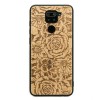 mini: Drewniane Etui Xiaomi Redmi Note 9 RÓŻE ANIEGRE (1)