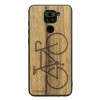 mini: Xiaomi Redmi Note 9 Bike Frake Wood Case (1)