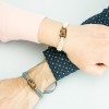 mini: Wooden Bracelet Book Merbau Cotton (2)