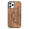 mini: Apple iPhone 12 / 12 Pro Mandala Apple Tree Wood Case (1)