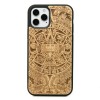 mini: Drewniane Etui na iPhone 12 / 12 Pro KALENDARZ AZTECKI ANIEGRE (1)