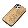 mini: Drewniane Etui na iPhone 12 / 12 Pro HARLEY PATENT ANIEGRE (2)