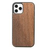 mini: Apple iPhone 12 / 12 Pro Waves Merbau Wood Case (1)