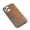 mini: Apple iPhone 12 / 12 Pro Waves Merbau Wood Case (2)