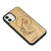 mini: Drewniane Etui na iPhone 12 Mini WILK DĄB (2)