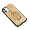 mini: Drewniane Etui na iPhone 12 Mini KOTWICA DĄB (2)