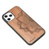 mini: Drewniane Etui na iPhone 12 Pro Max MANDALA JABŁOŃ (2)