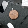 mini: Wireless Charger Bewood Slim Circle QI 15W Walnut (8)