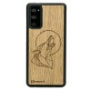 mini: Drewniane Etui na Samsung Galaxy S20 FE WILK DĄB (1)