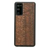 mini: Drewniane Etui na Samsung Galaxy S20 FE LIŚCIE JABŁOŃ (1)