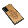 mini: Drewniane Etui na Samsung Galaxy S20 FE HAMSA IMBUIA (2)
