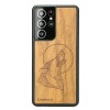 mini: Samsung Galaxy S21 Ultra Wolf Imbuia Wood Case (1)