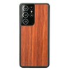 mini: Drewniane Etui na Samsung Galaxy S21 Ultra PADOUK (1)